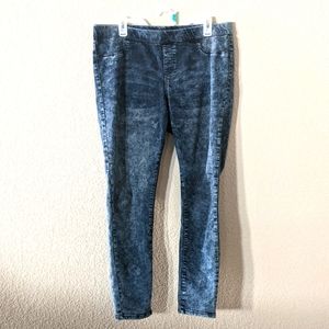 Acid Wash Jeggings